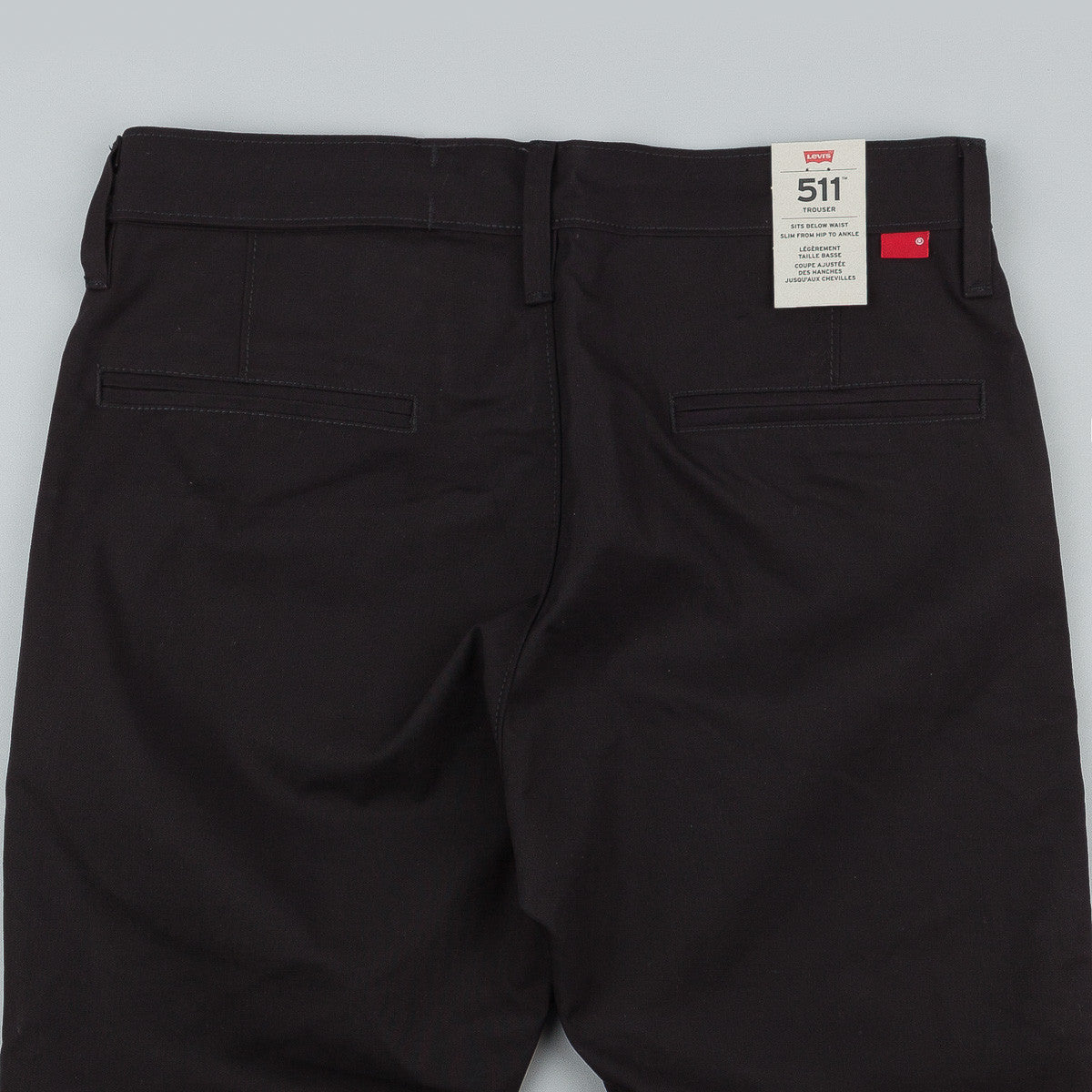 Levi's® Commuter 511 Trousers - Black Canvas Eco | Flatspot