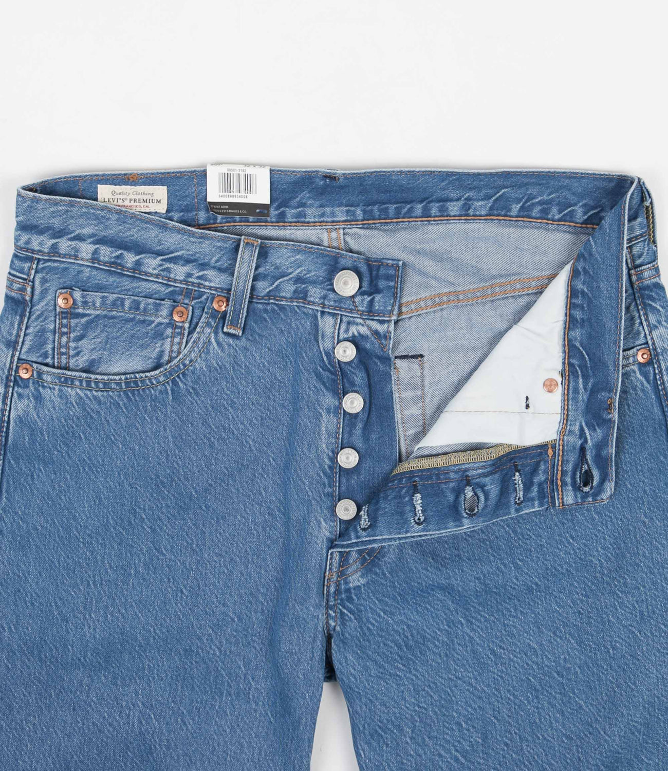 Levi's® 501® Original Fit Jeans - Canyon Light Stonewash | Flatspot