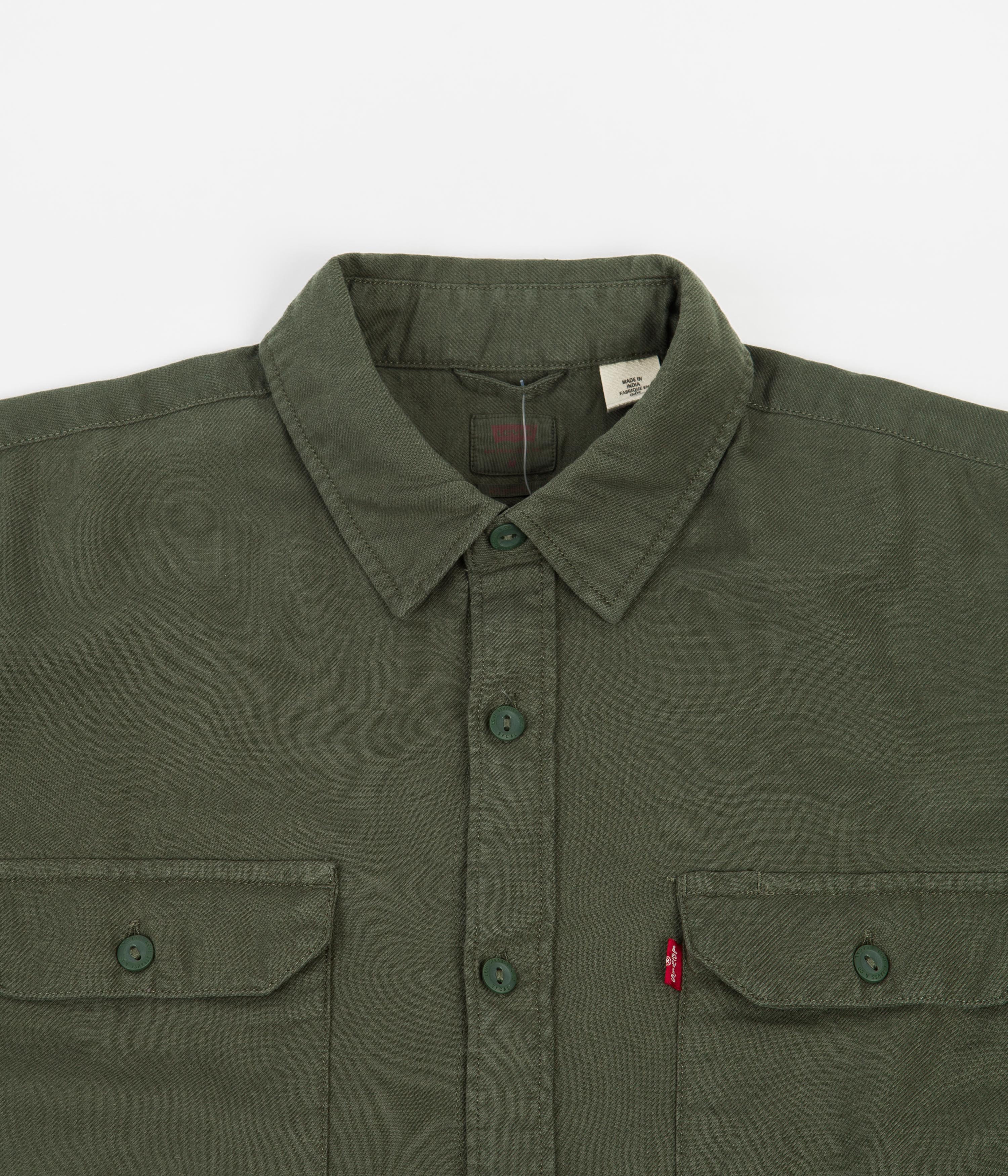 Levi's® Red Tab™ Jackson Worker Shirt - GD Thyme | Flatspot