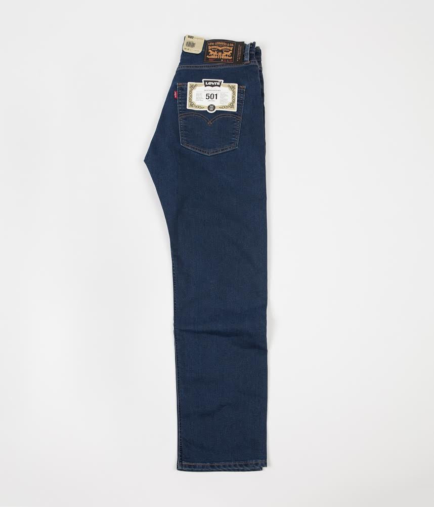 levis 501 rinsed indigo