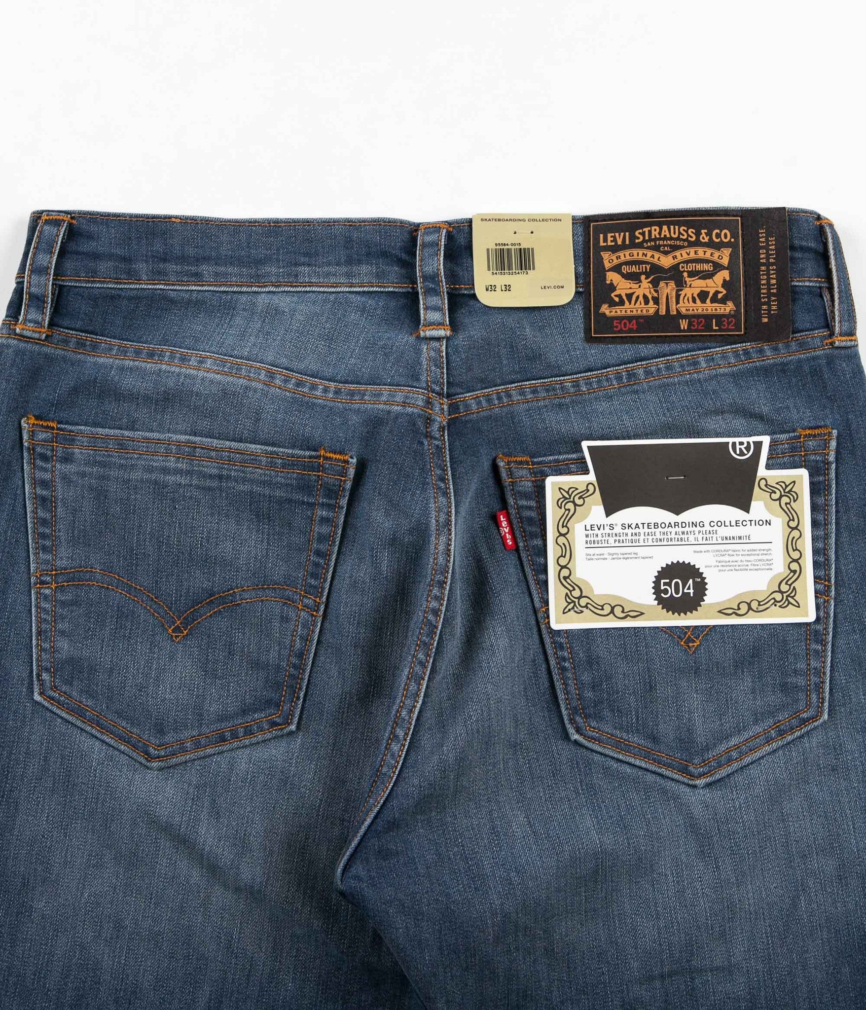 Levi's® Skate 504 Straight Jeans - Del Sol | Flatspot