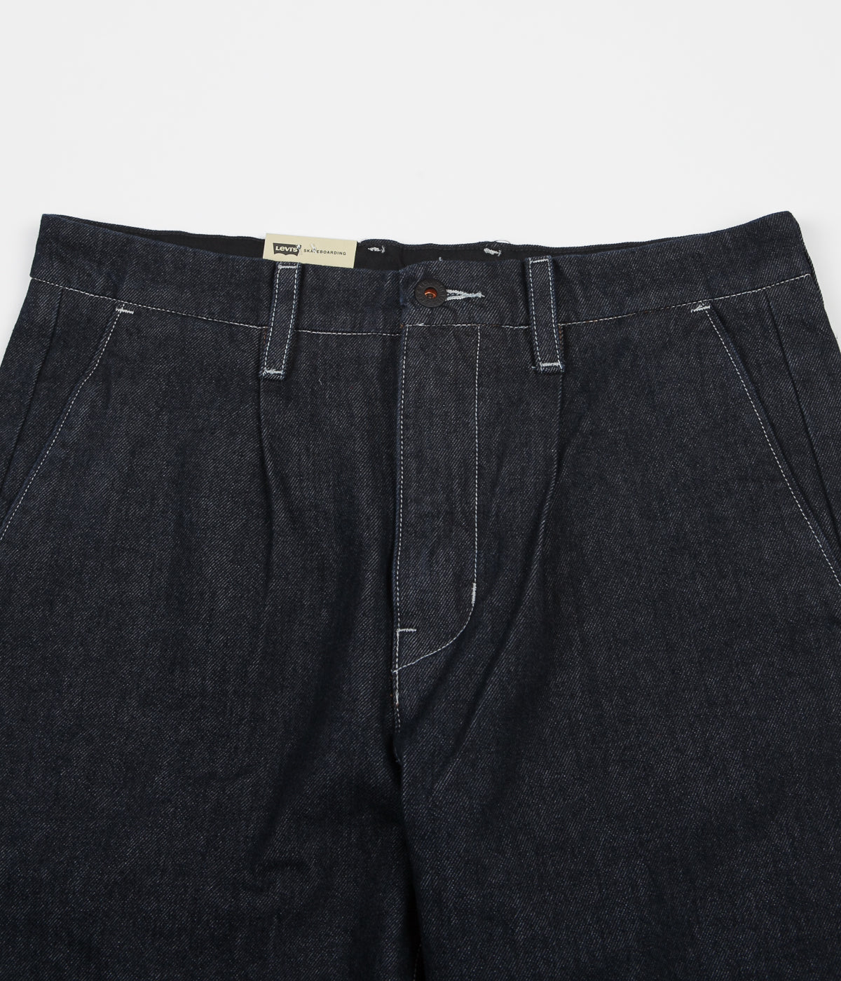 levis skateboarding pleated trousers