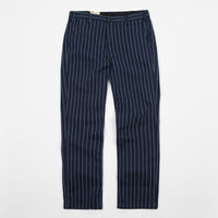 levis skateboarding striped work pant in navy