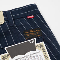 levi's pinstripe trousers