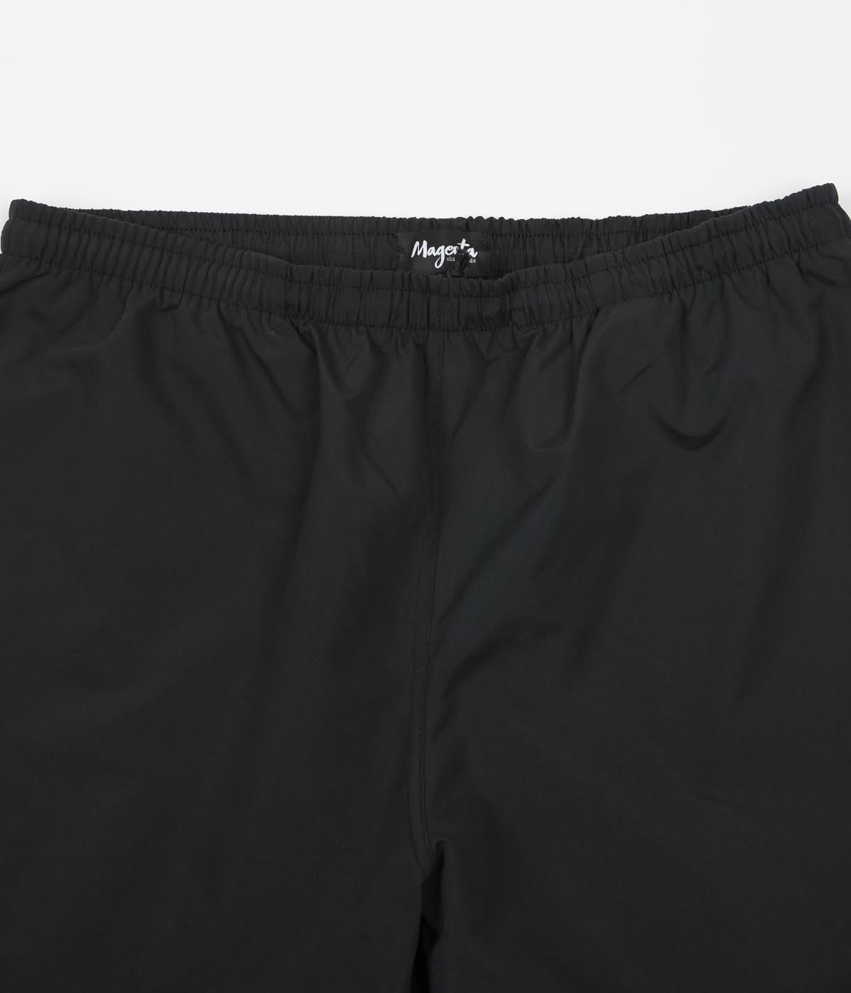 Magenta Plant Shorts - Black | Flatspot
