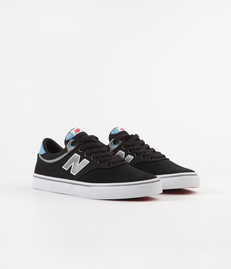 New Balance Numeric 255 Shoes - Black / Blue | Flatspot