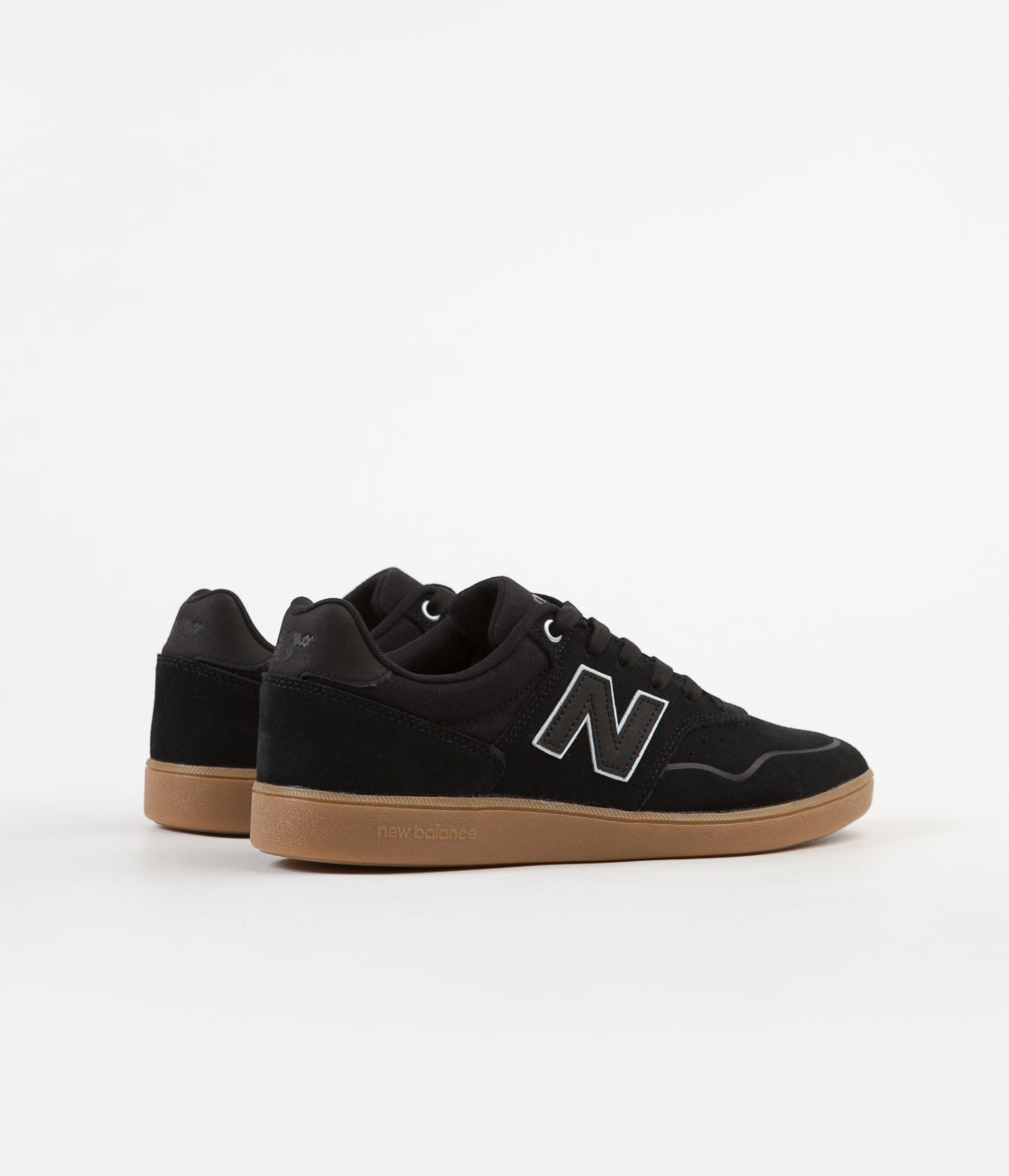 new balance numeric black gum