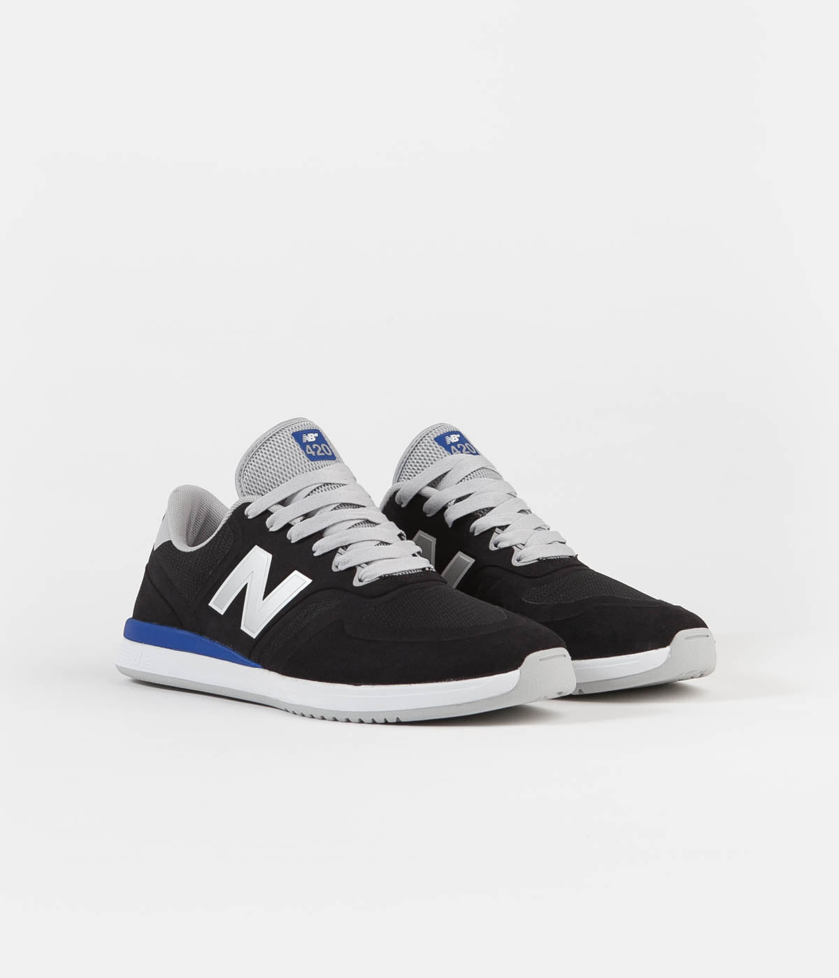 new balance 420 black embossed