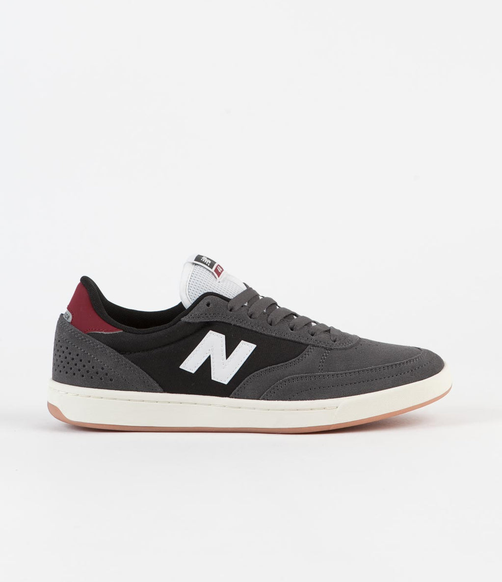 New Balance Numeric 440 Shoes - Grey / Black | Flatspot