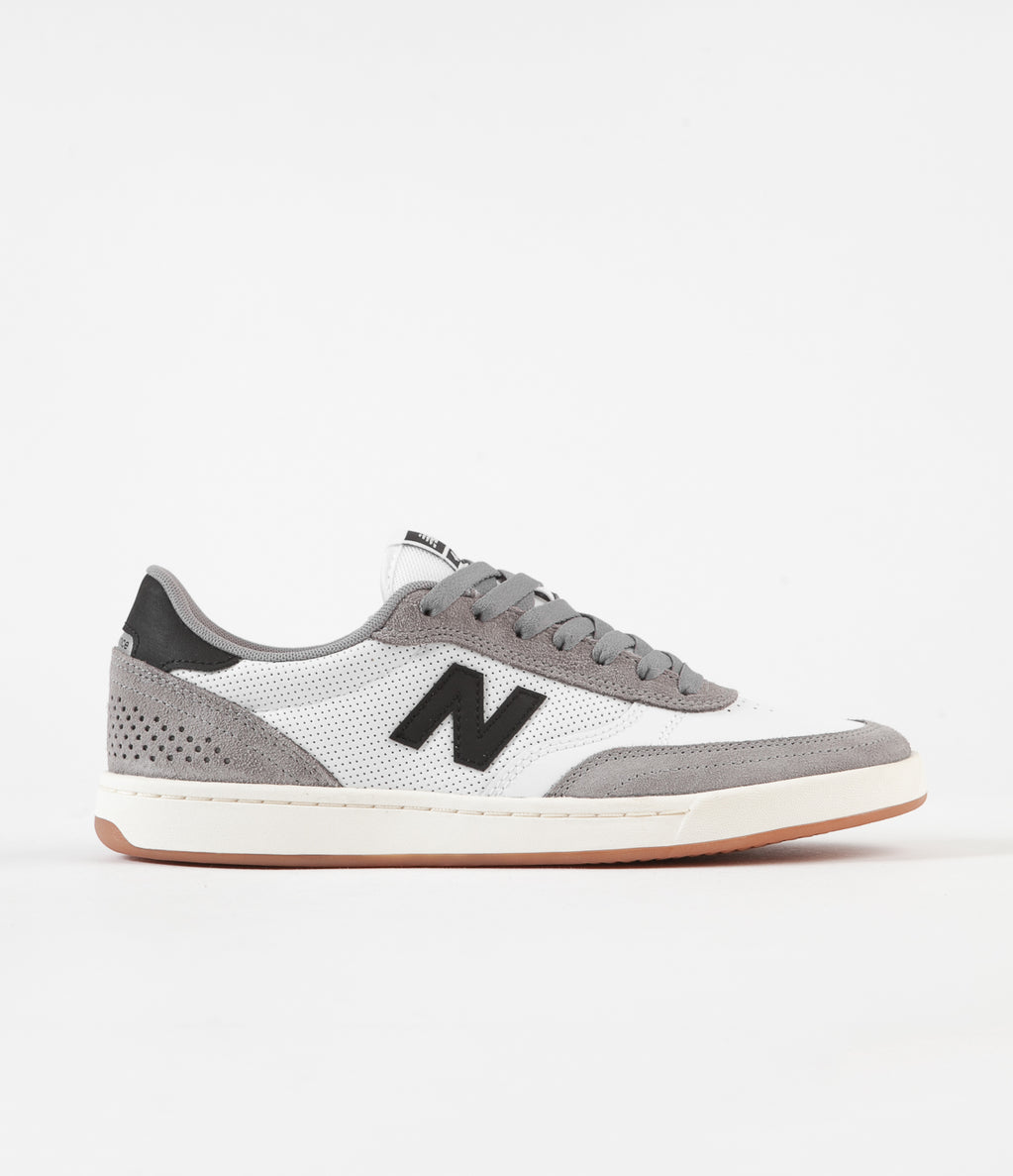 New Balance Numeric 440 Shoes - Grey / White / Black | Flatspot