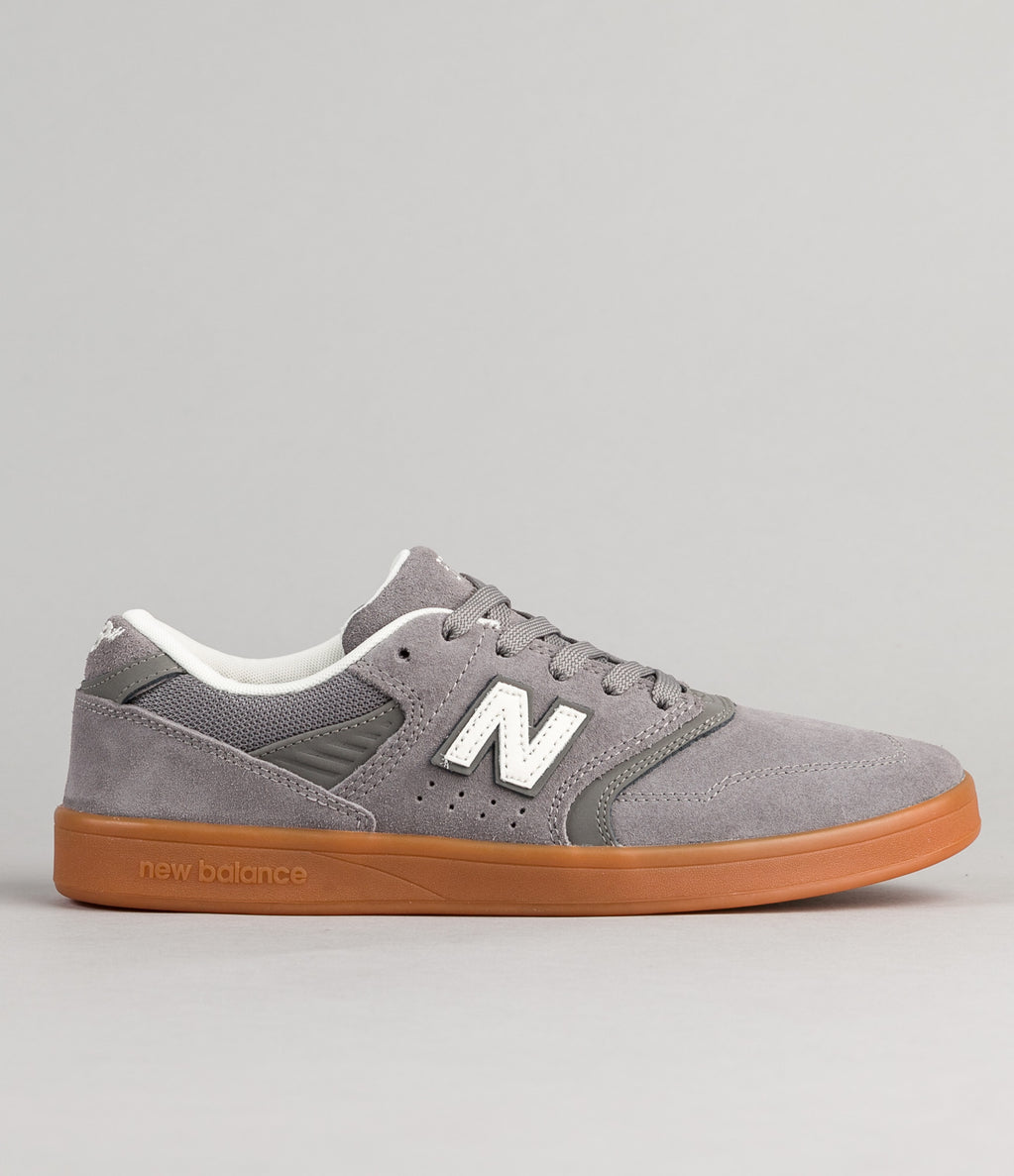 New Balance Numeric 598 Shoes - Grey / Grey / Gum | Flatspot