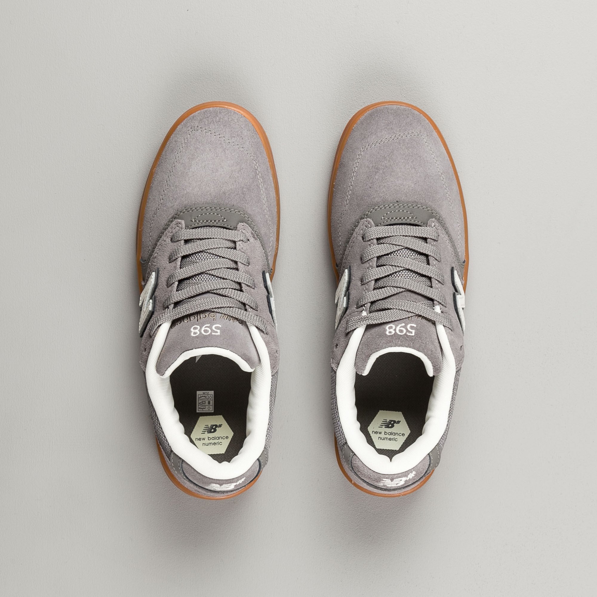 New Balance Numeric 598 Shoes - Grey 