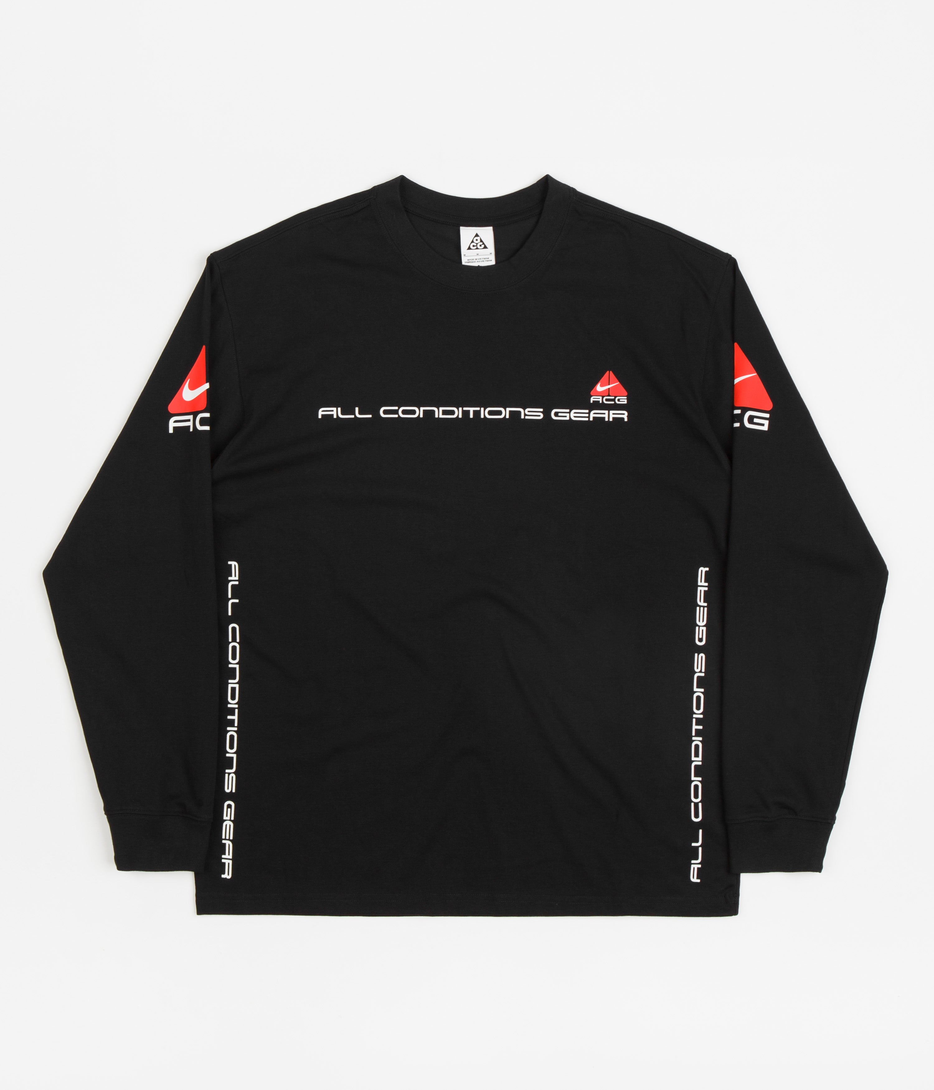 Nike ACG Lungs Long Sleeve T-Shirt - Black | Flatspot