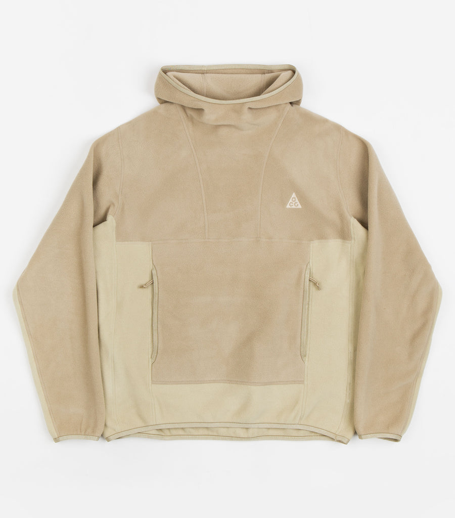 Nike ACG Polartec Wolf Tree Hoodie - Khaki / Limestone / Sanddrift Flatspot