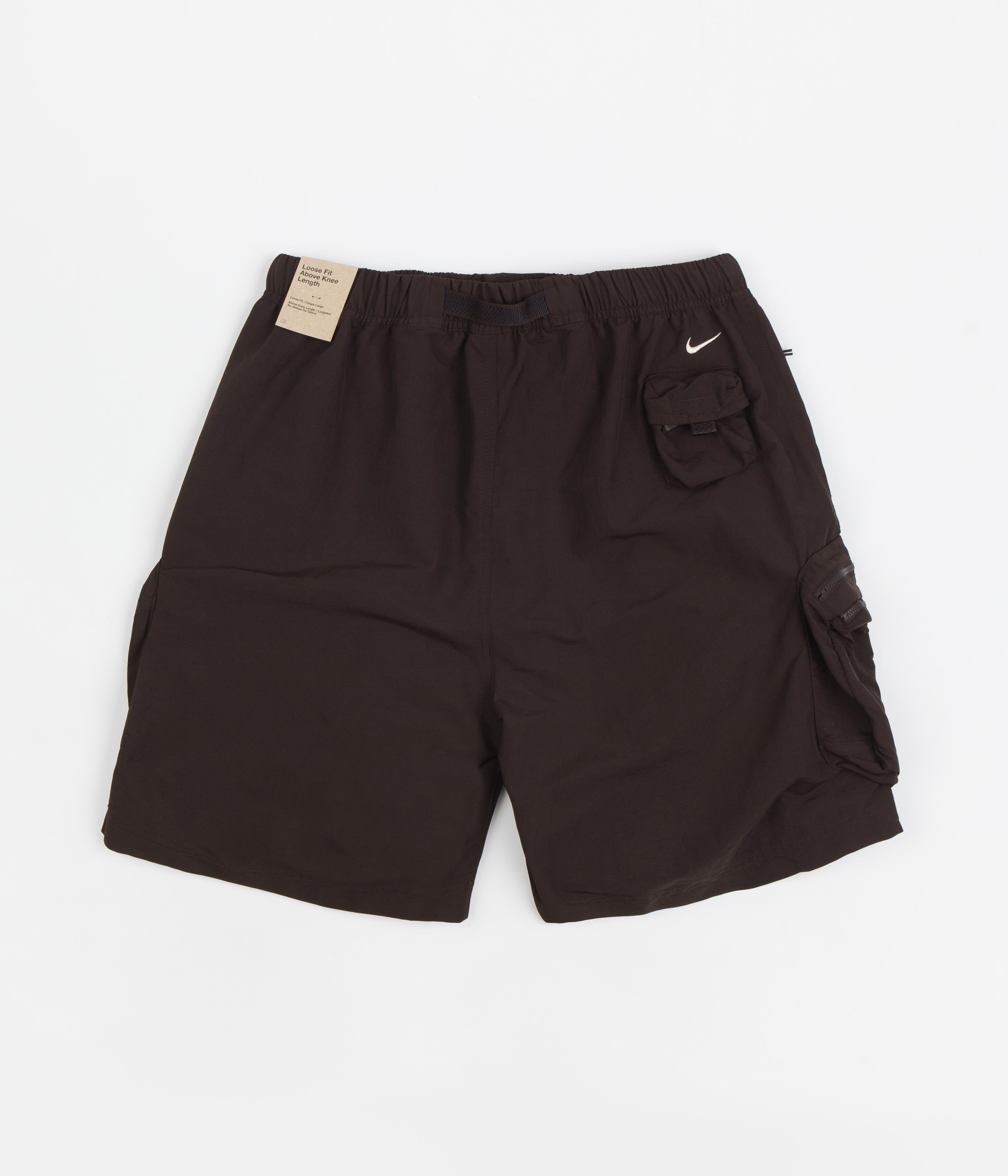 Nike ACG Snowgrass Cargo Shorts - Velvet Brown / Black / Sanddrift ...