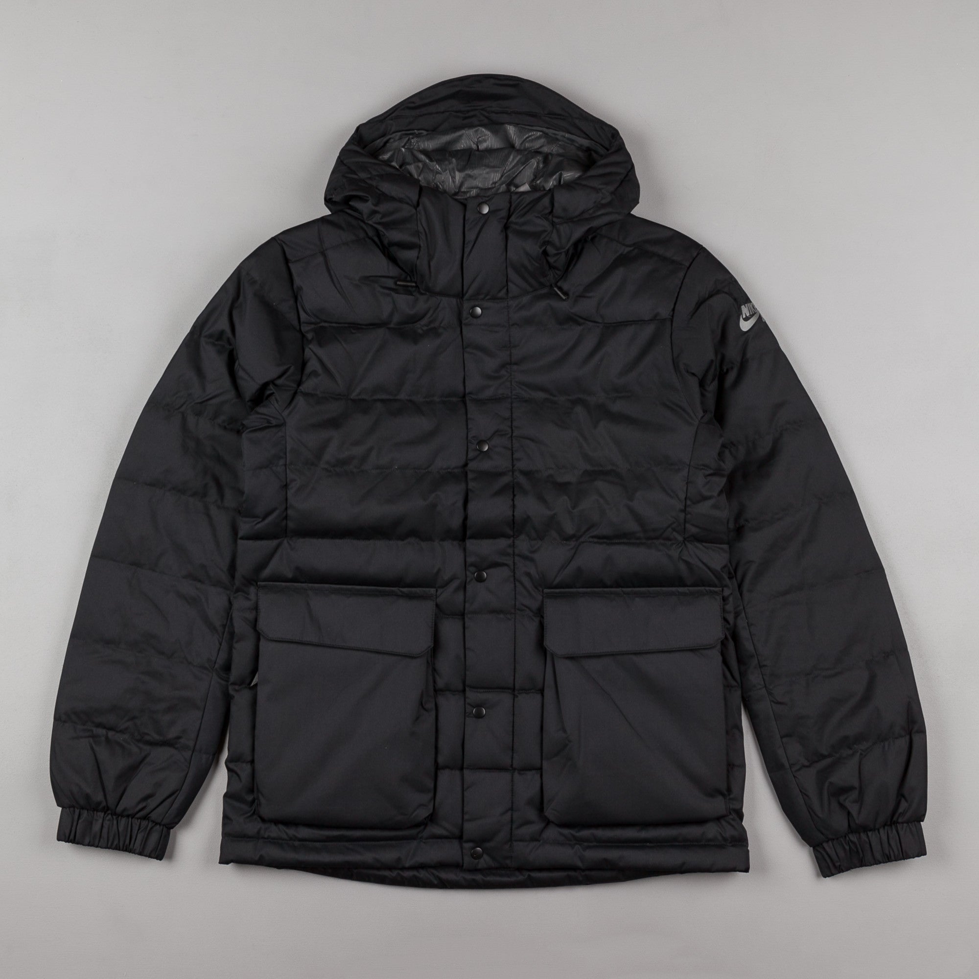 Nike SB 550 Down Jacket - Black / Anthracite / Warm Grey | Flatspot