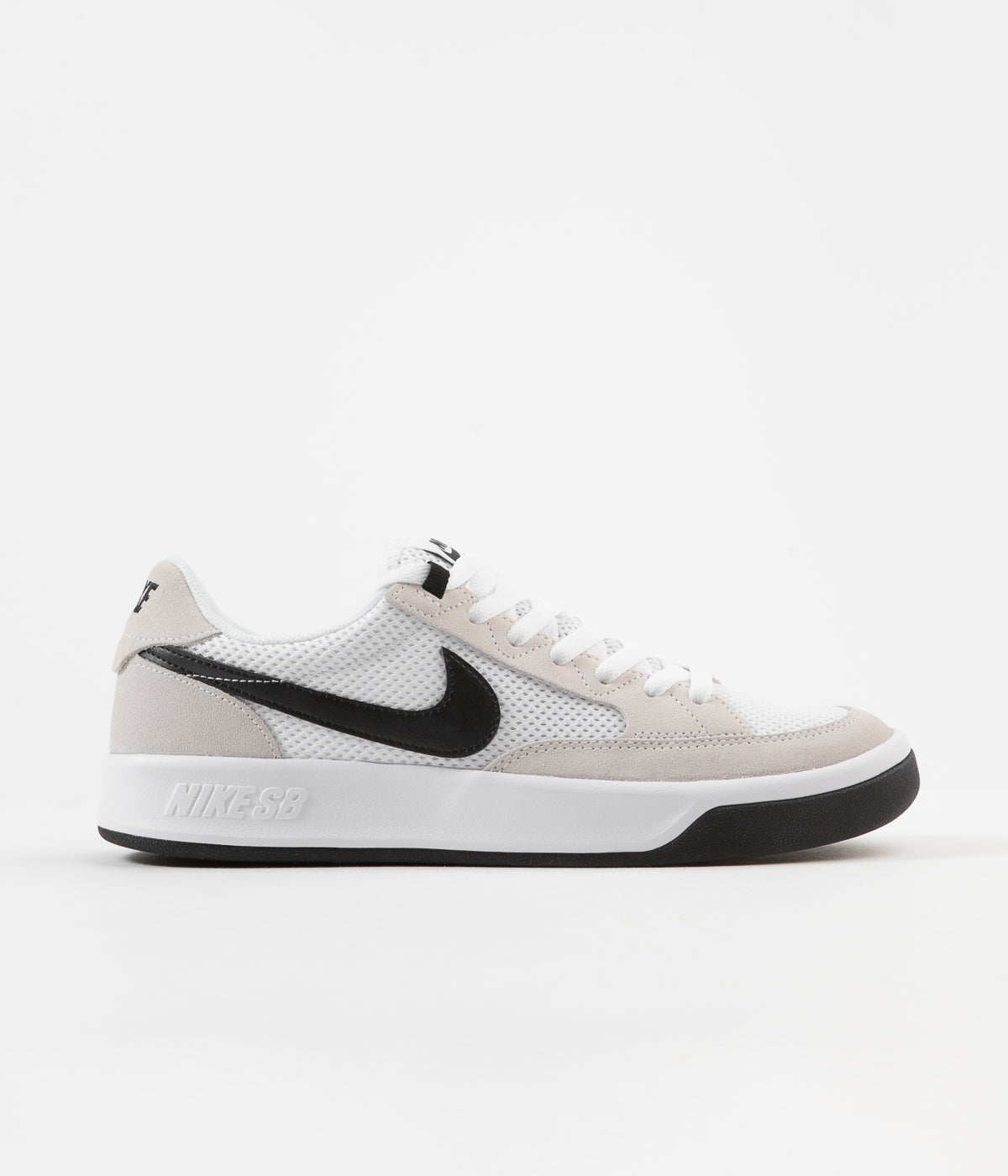 Nike SB Adversary Shoes - White / Black 