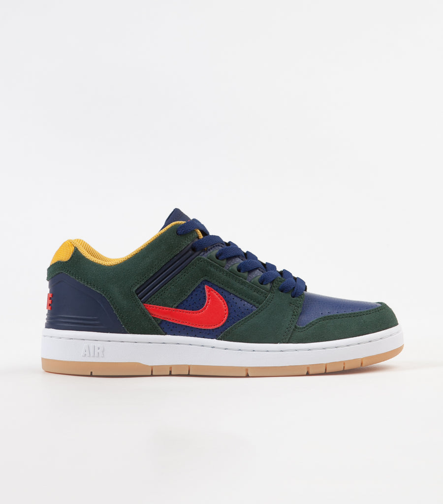 red blue green air force 1
