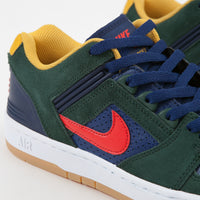 nike sb air force ii low midnight green