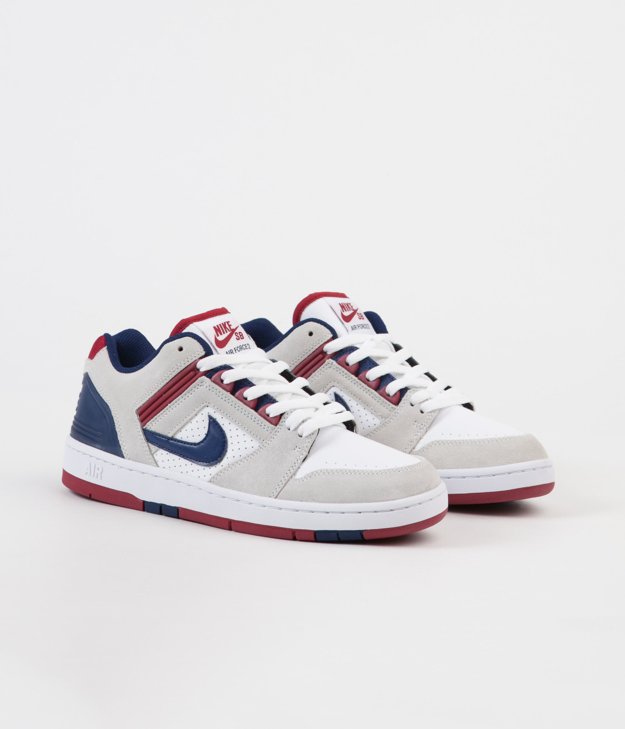 nike air force 2 red white blue