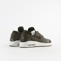 nike sb air max janoski 2 premium iguana & cargo khaki shoes