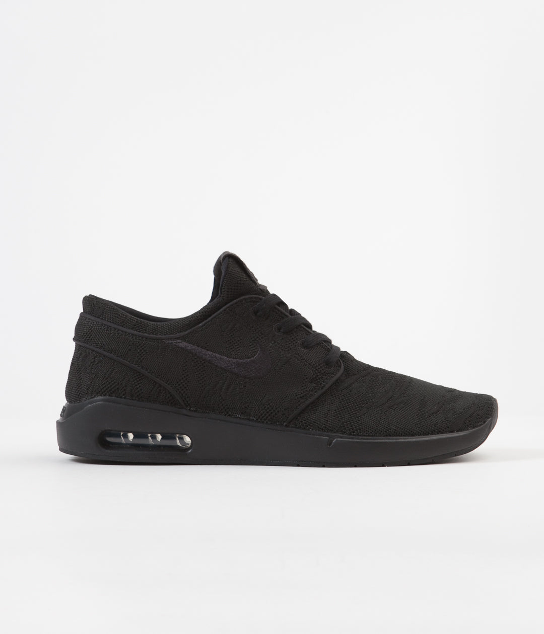 partícipe parilla Piquete Nike SB Air Max Stefan Janoski 2 Shoes - Black / Black - Black - Black |  Flatspot