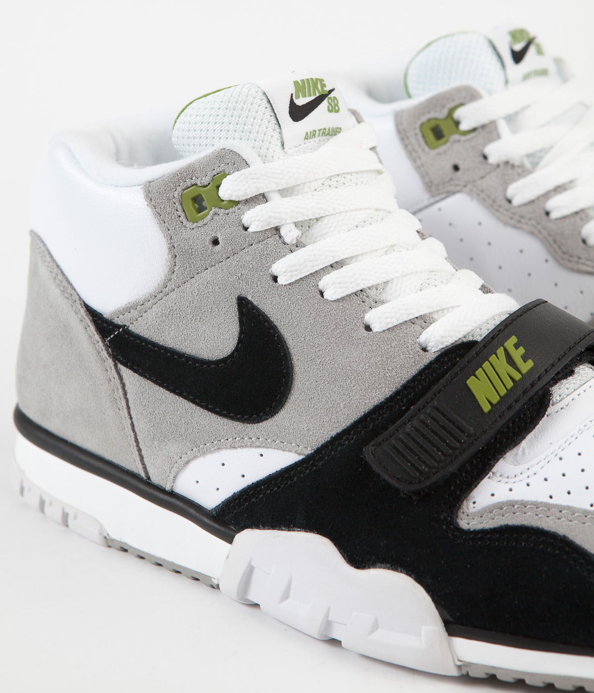 grey nike bubble trainers