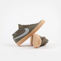 nike sb zoom blazer chukka olive