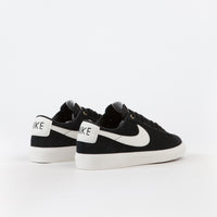 nike sb blazer low gt black sail