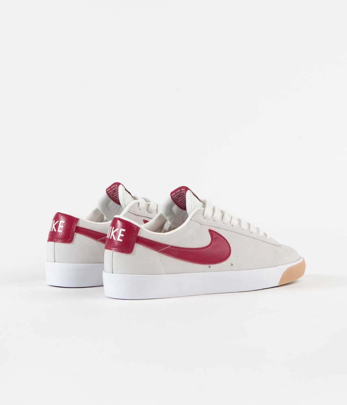 nike sb blazer low gt cardinal red