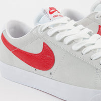 nike sb blazer low gt university red