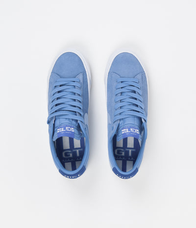 Nike Sb Blazer Low Pro Gt Shoes Coast Psychic Blue Signal Blue Beitjalapharma
