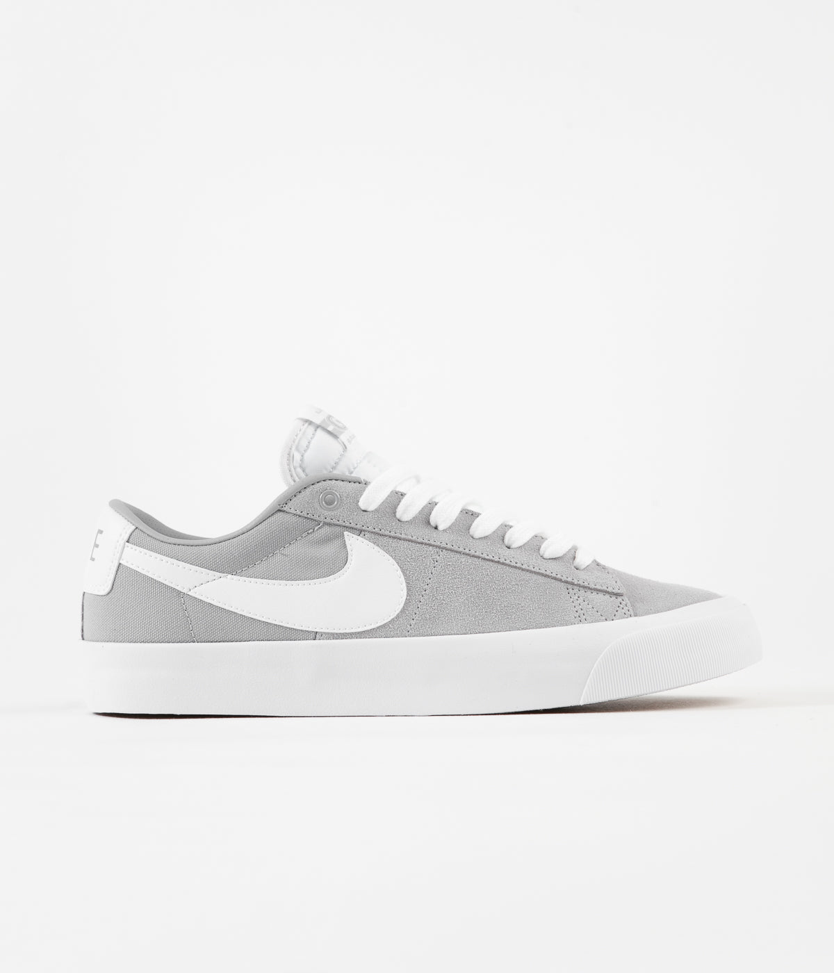 Nike Sb Blazer Low Pro Gt Shoes Wolf Grey White Wolf Grey Whit Tcr Series