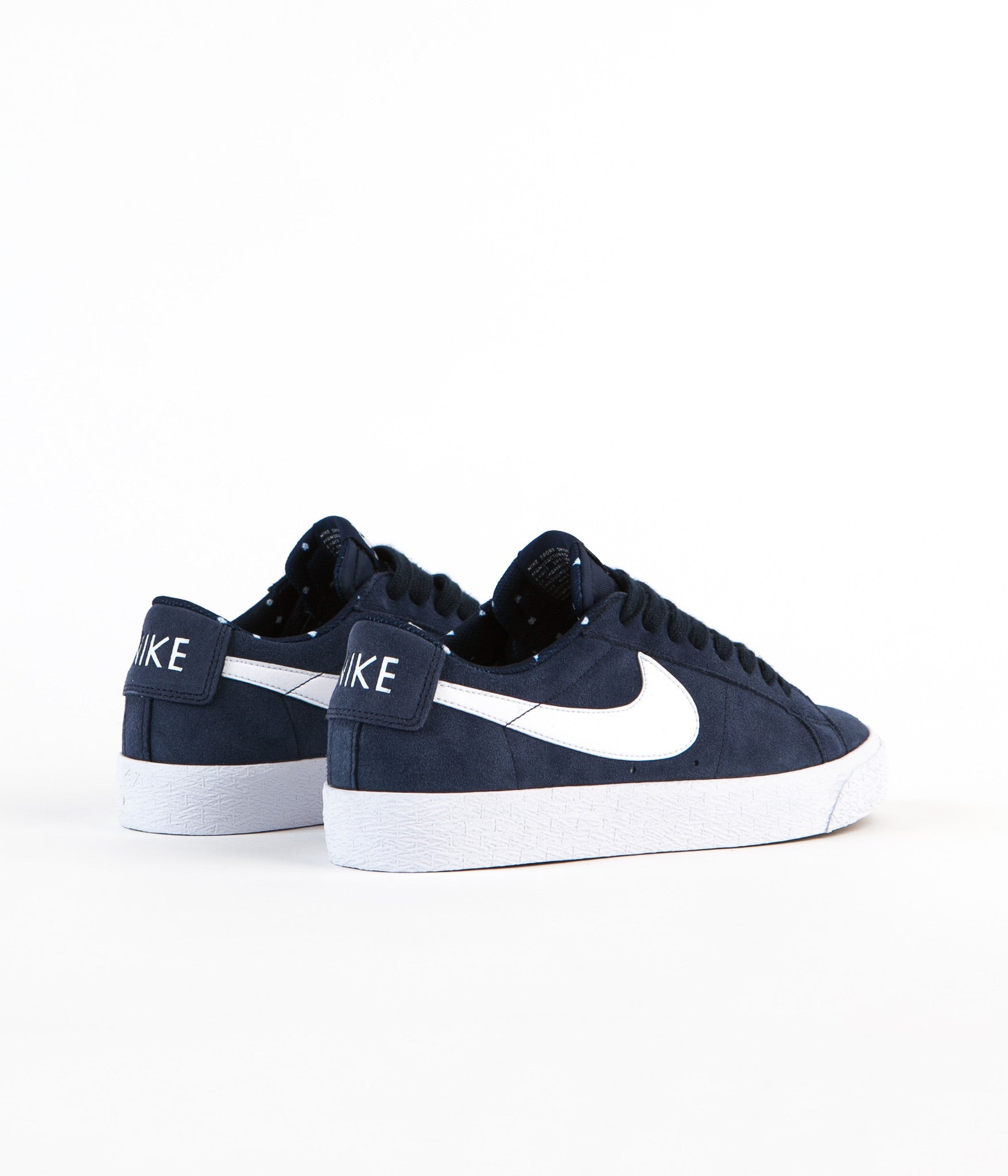 nike blazer low navy