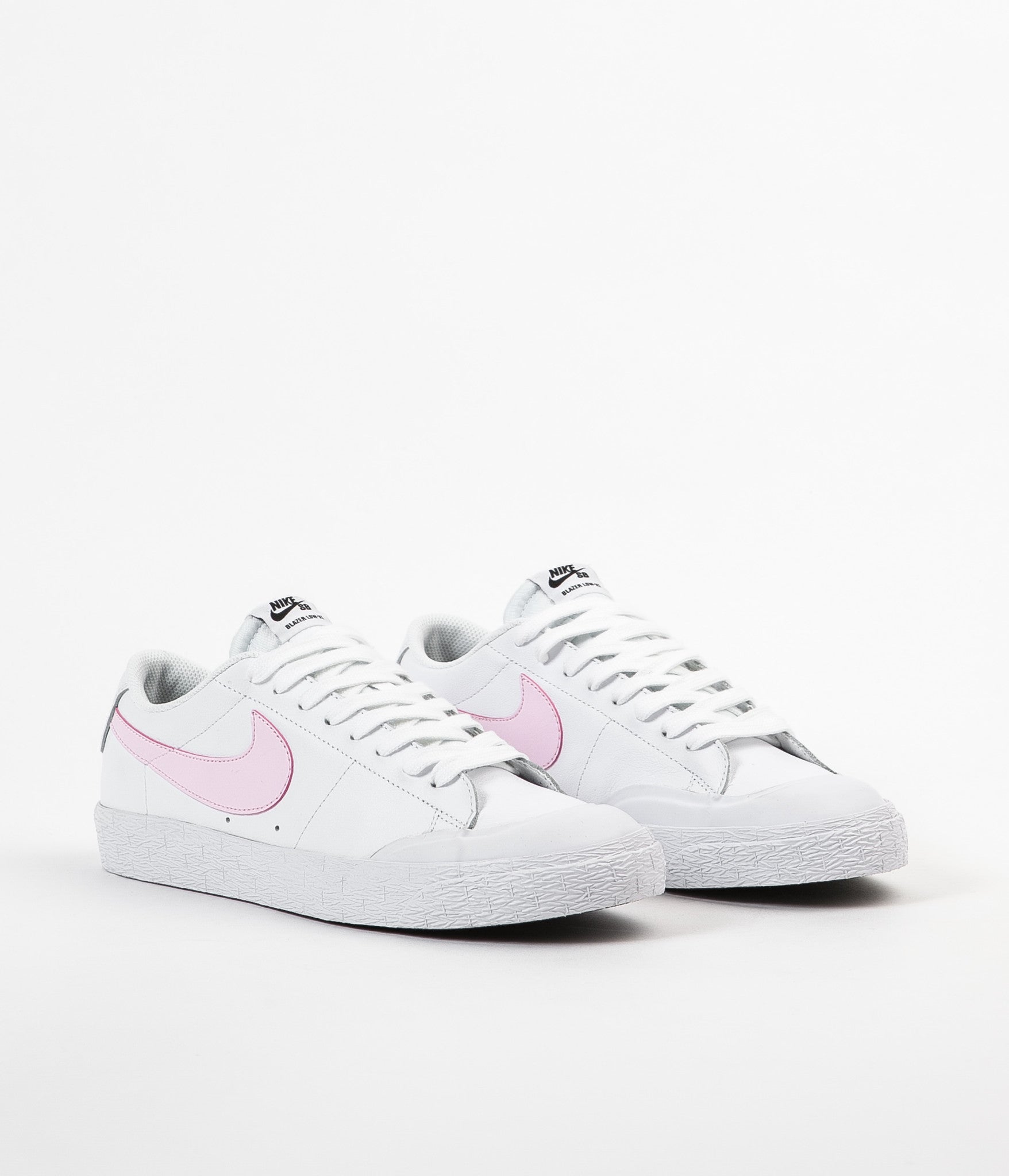 nike sb pink and white