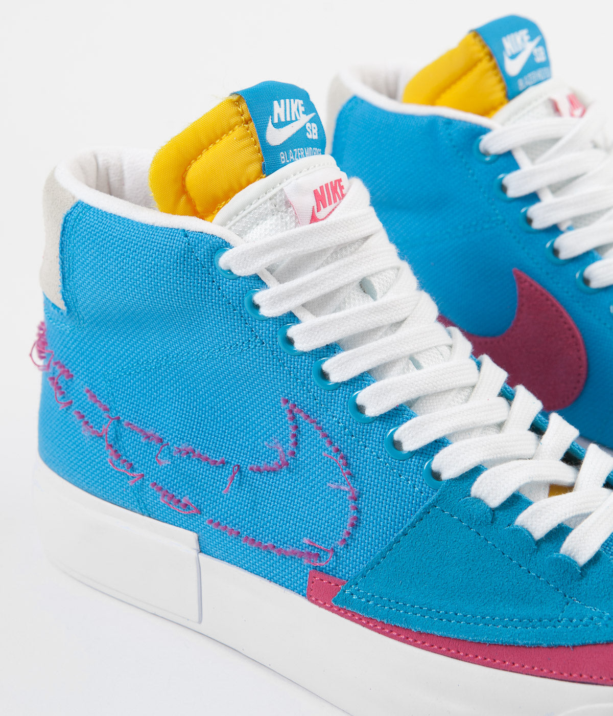 nike sb blazer mid university blue