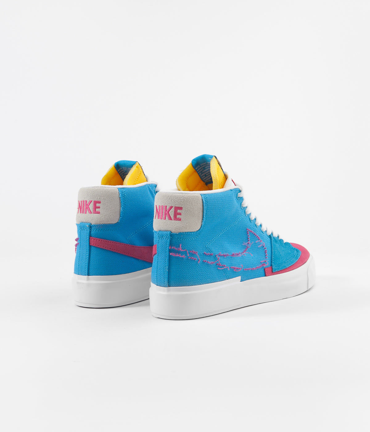 nike sb blazer mid laser blue