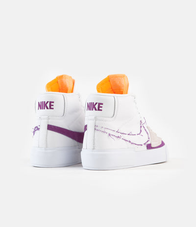 Nike Flex Contact Kids Royal Wedding Card Mid Edge Shoes White Viotech White Fitforhealth