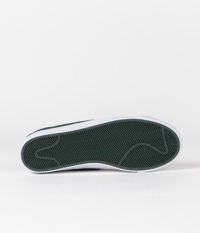 Nike SB Blazer Low Pro GT Orange Label Shoes - White / Pro Green - Whi ...