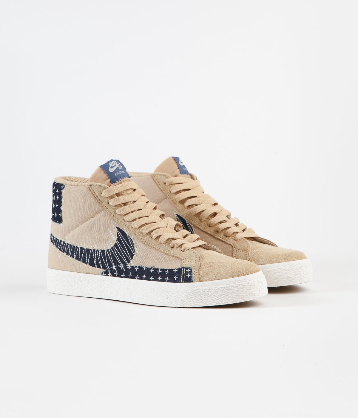 nike sb blazer mid sesame