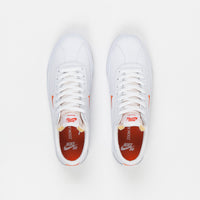 nike sb zoom bruin white team orange