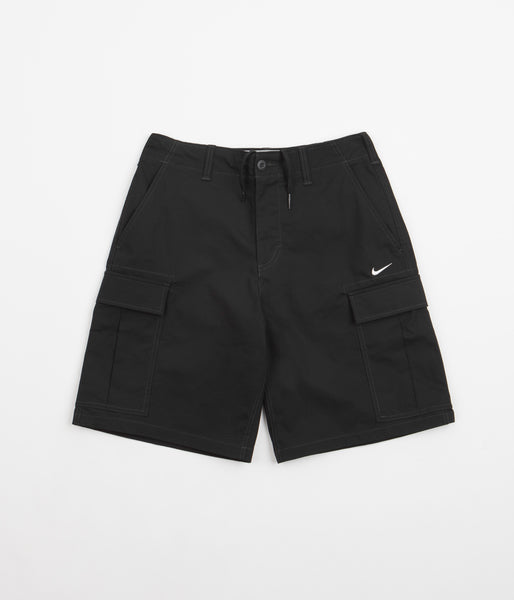 Nike SB Cargo Shorts - Black / White | Flatspot