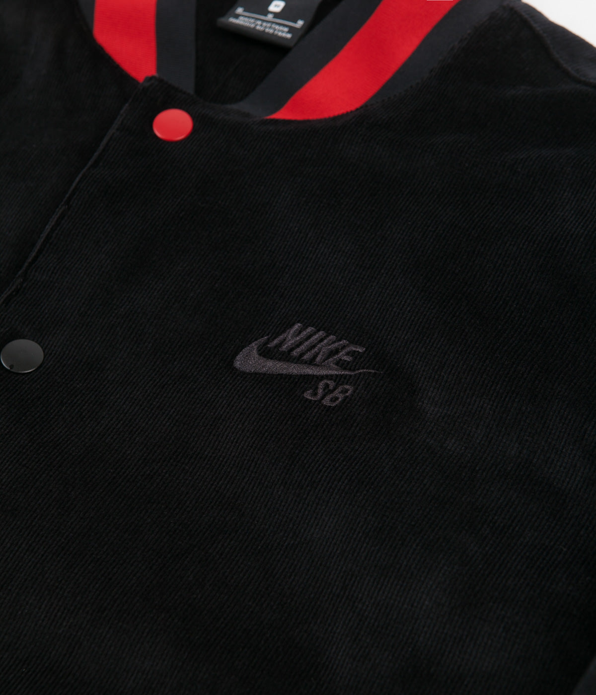 nike black cord jacket