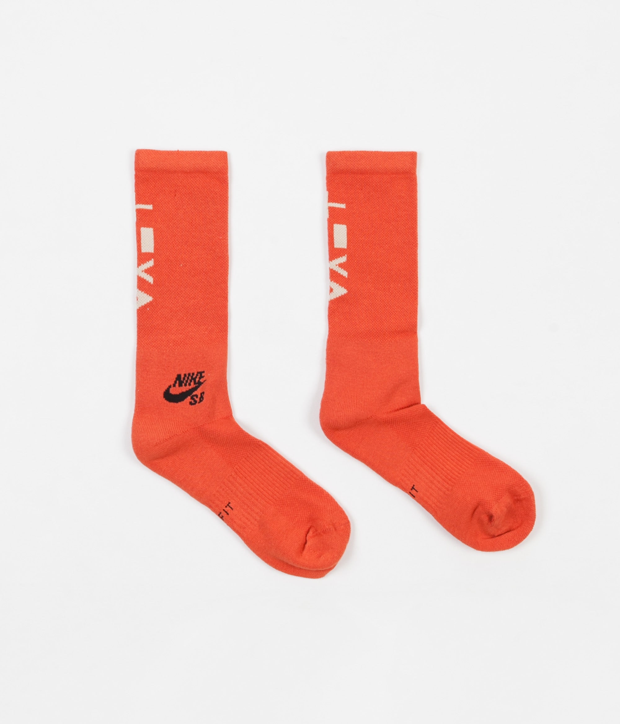 orange nike socks