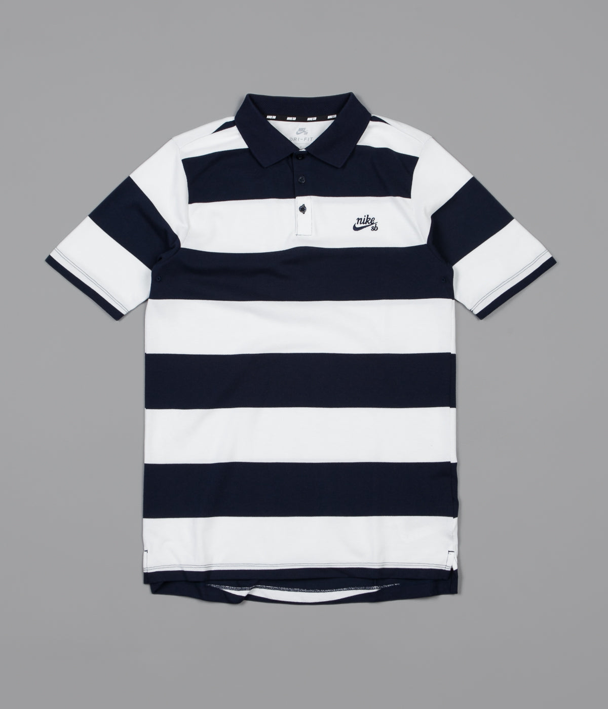 Nike SB Dri-FIT Stripe Polo Shirt in stock at SPoT Skate Shop