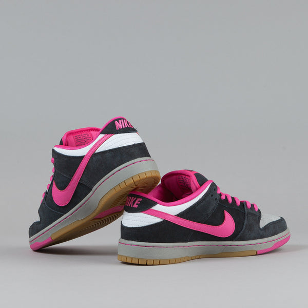 Nike SB Dunk Low Premium Shoes Disposable Black / Pink | Flatspot