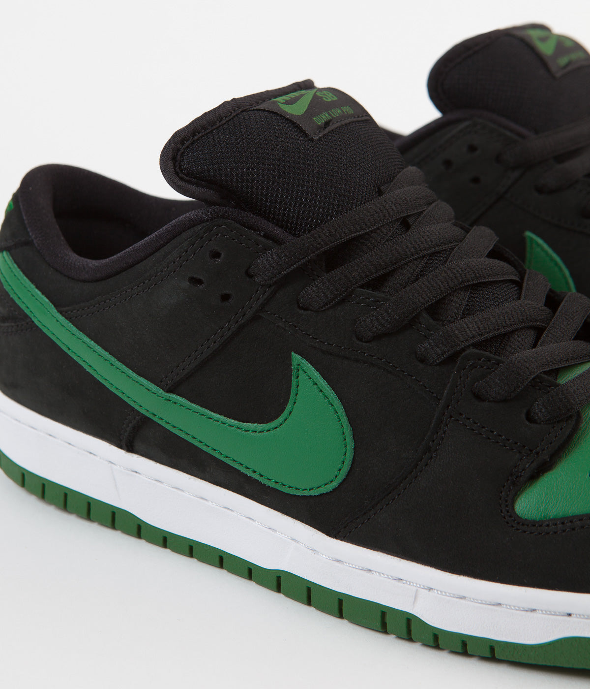 nike janoski black and green