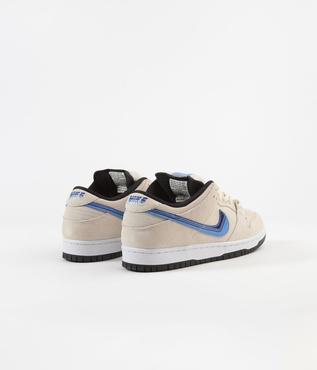 nike sb dunk low light cream deep royal blue