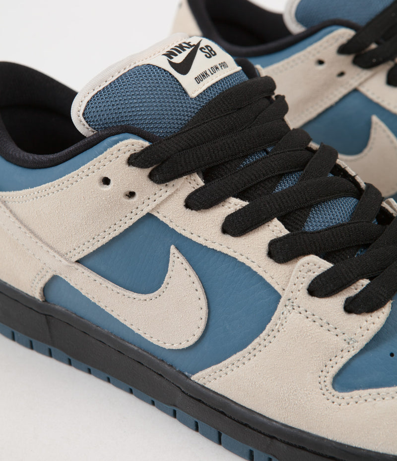 Nike SB Dunk Low Pro Shoes - Light Cream / Light Cream - Thunderstorm ...