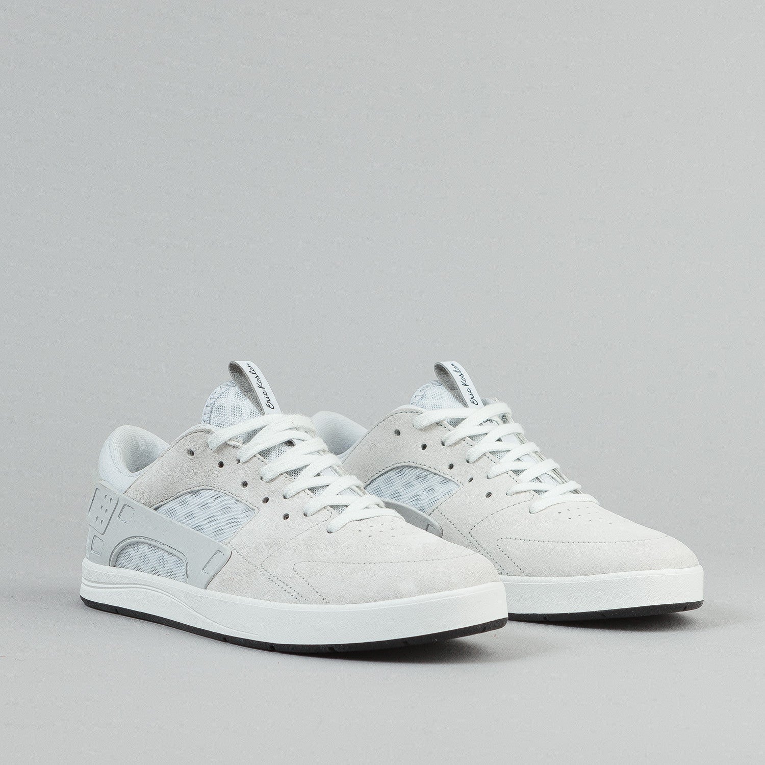 Nike SB Eric Koston Huarache Shoes - Summit White / Pure Platinum / Bl ...